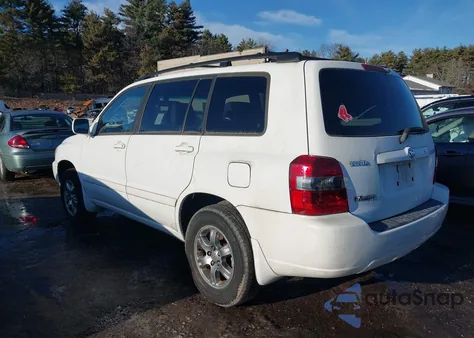 2004 Toyota Highlander V6 from USA, damaged, VIN JTEEP21A940005378